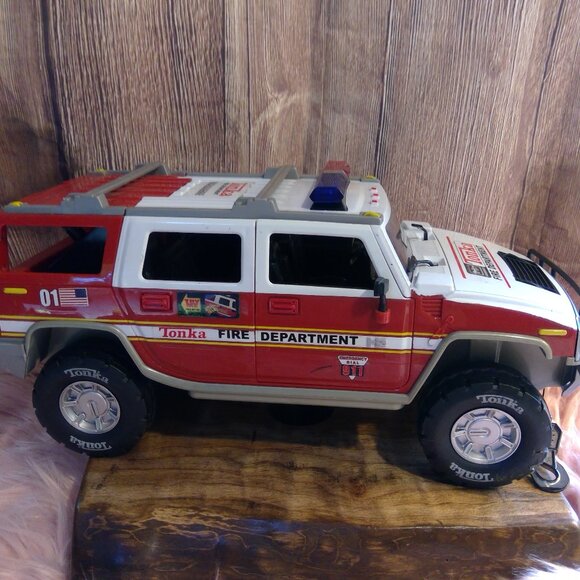 Tonka Fire Truck Hummer - Picture 1 of 9